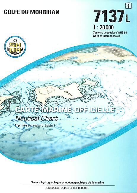 EPSHOM - 7137L GOLFE DU MORBIHAN