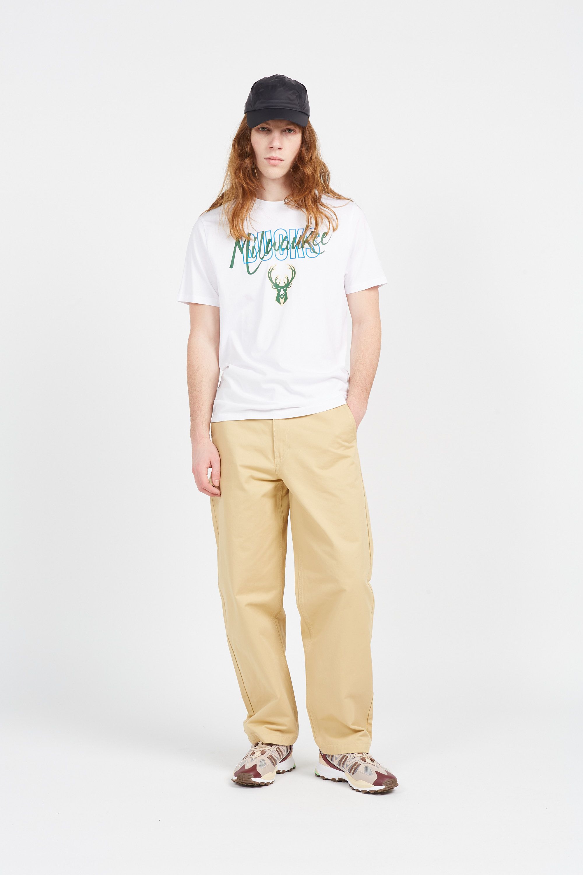 VANS Pantalon baggy AUTHENTIC Beige