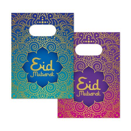 Ramadan Uitdeelzakjes Eid Mubarak 4st
