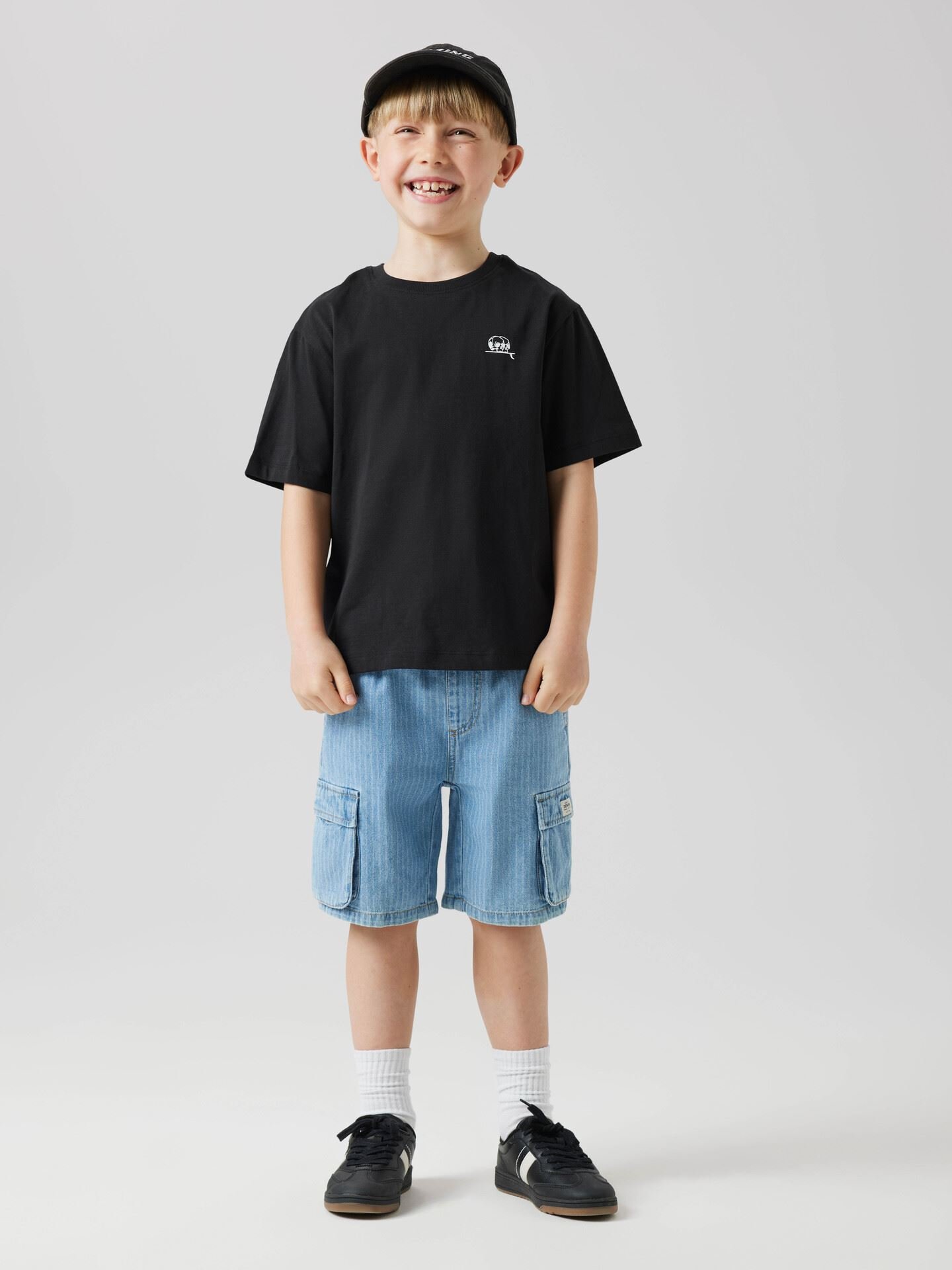 Ryan Cargo Denim Shorts