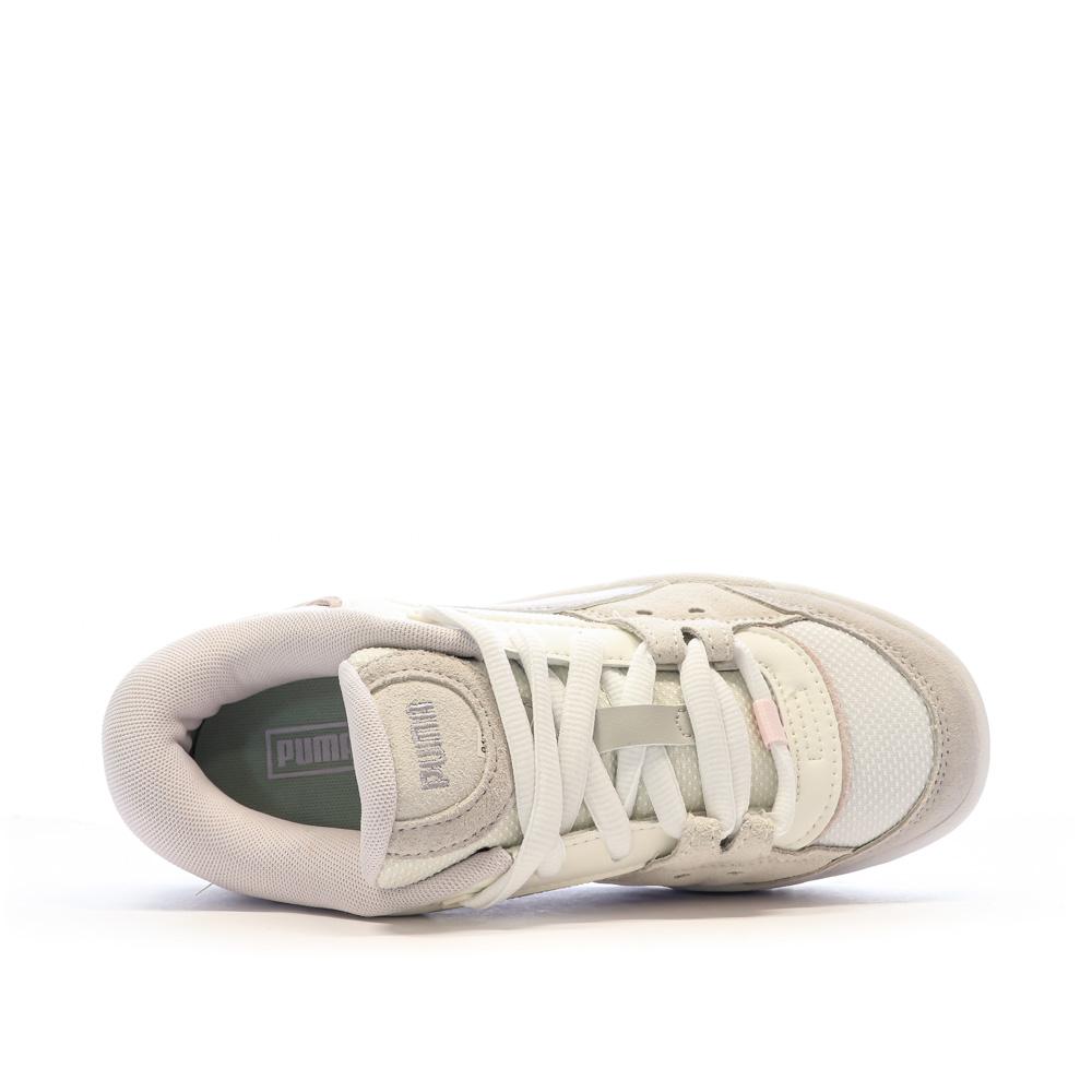 Puma Baskets Écru/Violet Femme Puma 389267