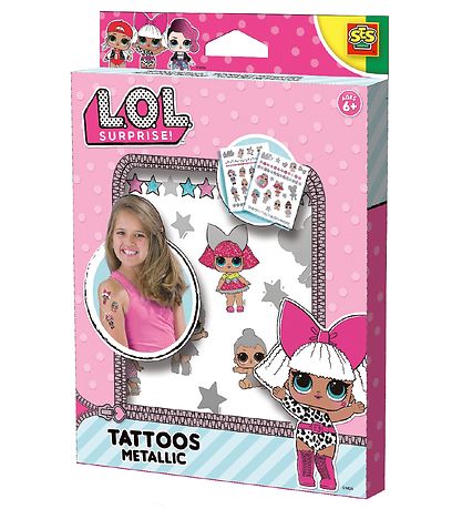 SES Creative Tattoos - LOL Surprise!