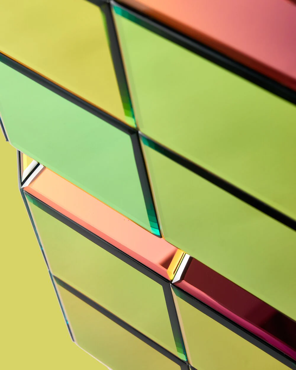 POLSPOTTEN  Pixel sidebord - Multi-colour