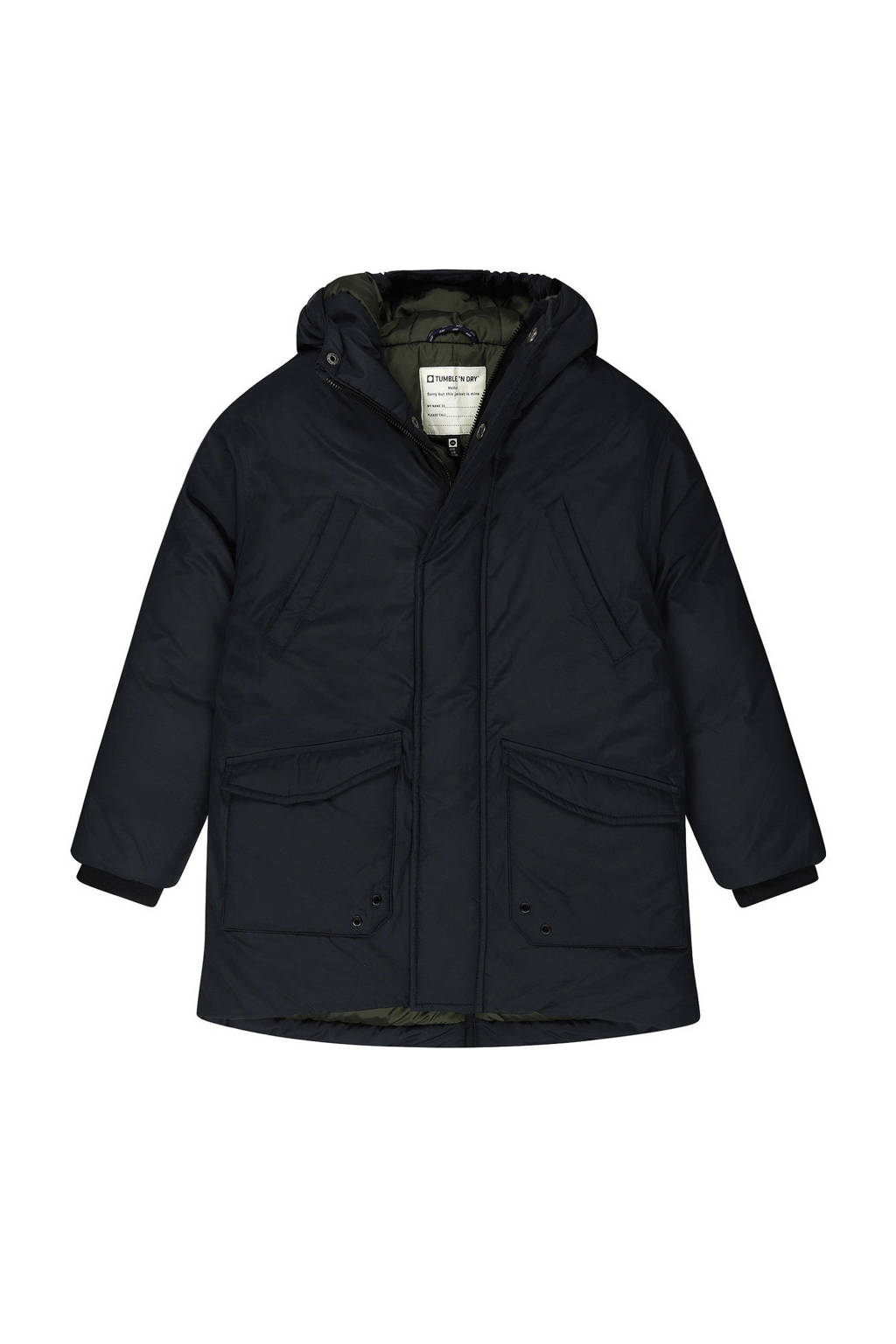 Tumble 'n Dry winterjas Hannover donkergrijs
