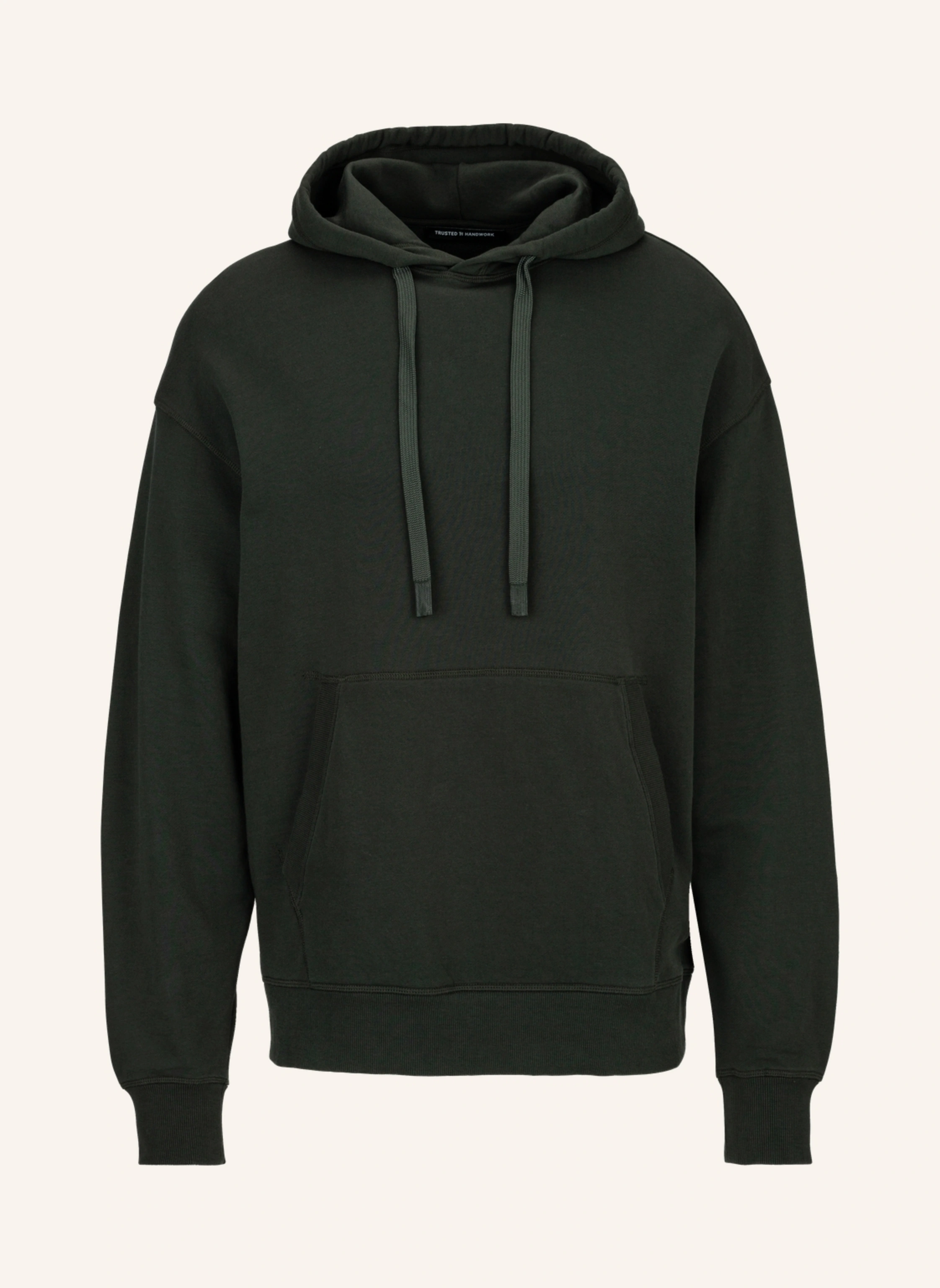 TRUSTED HANDWORK Oversized Hoodie 1/1-Sleeve Sweatshirt