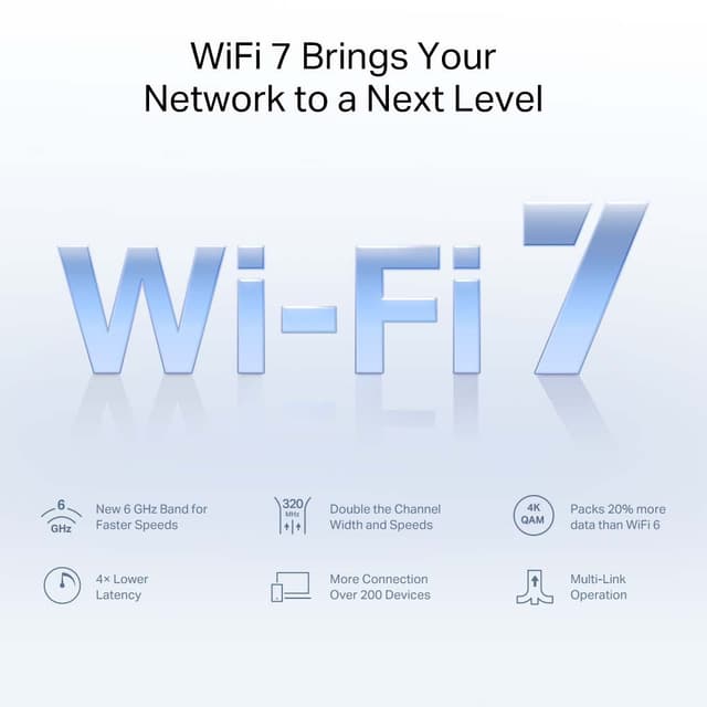Mercusys Halo H47BE WiFi 7 Mesh 2-pk