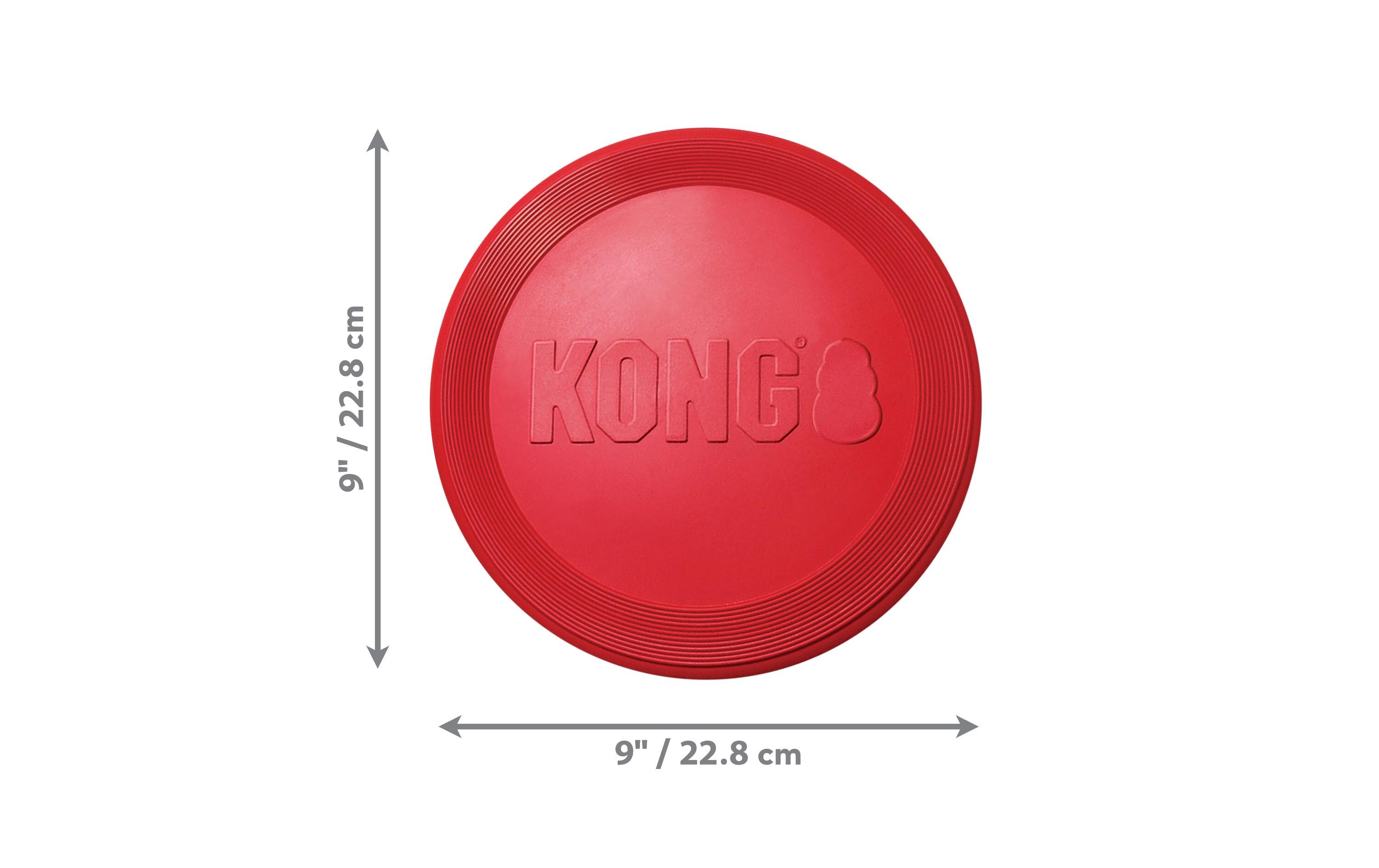 Hunde-Spielzeug Flyer Frisbee, Ø 23 cm, rotWurfspielzeug für Ihren vierbeinigen Freund