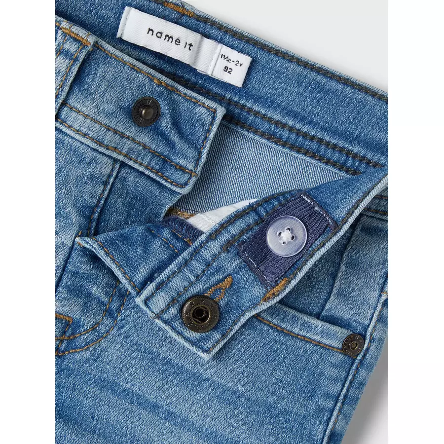 name it Jeans Nmmsilas Medium Blue Denim