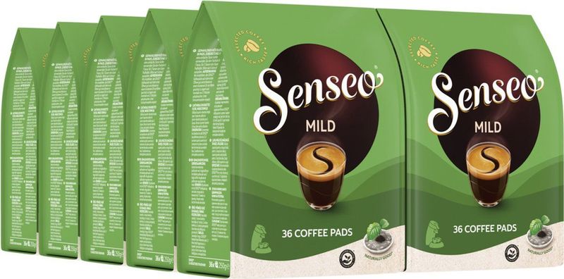 Senseo Mild Koffiepads - Intensiteit 3/9 - 10 x 36 pads