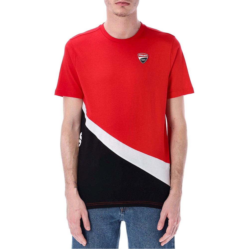 ducati racing - T-shirt Corse N°2 Rouge / Noir