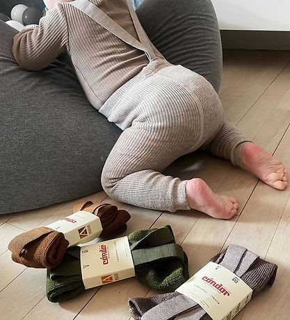 Condor Leggings m. Träger - Wolle/Acryl - Teja
