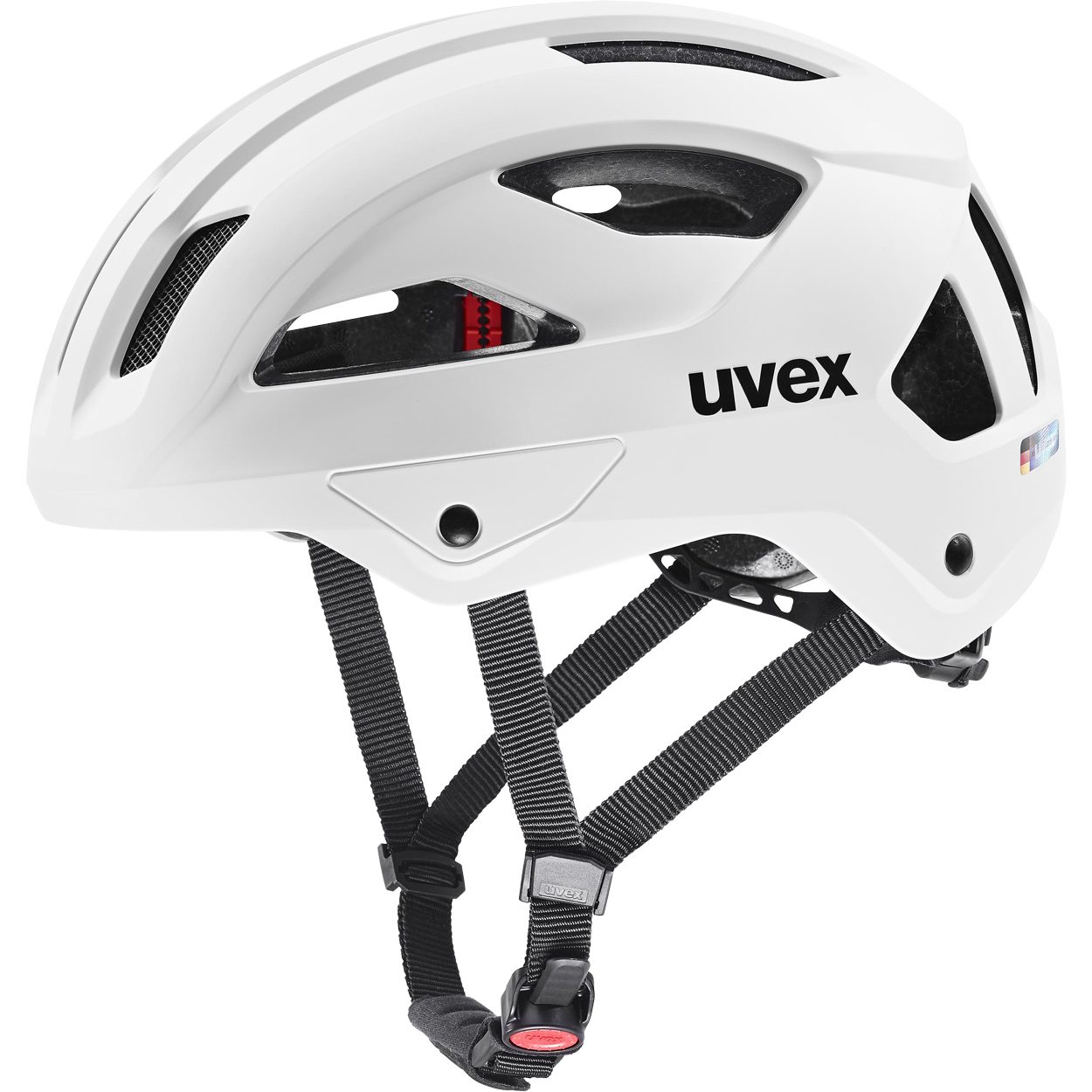 Uvex stride Fahrradhelm mattweiß