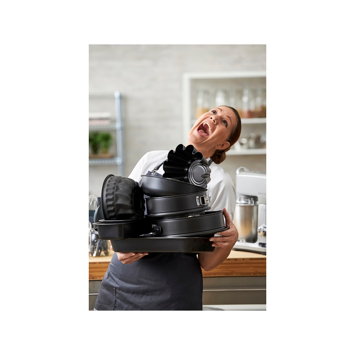 Blomsterbergs Cake tin Dia 20 x 8.5 cm Steel