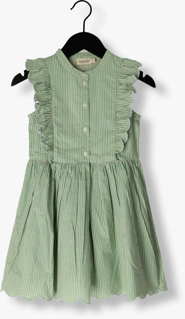 MARMAR COPENHAGEN groene marmar copenhagen maxi jurk deidra
