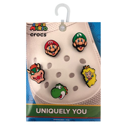 Crocs - JIBBITZ SUPER MARIO 5PCK - Multicolore