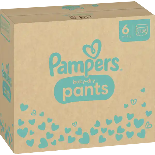 Baby Dry Pants Gr. 6 (14-19kg) Monatsbox
