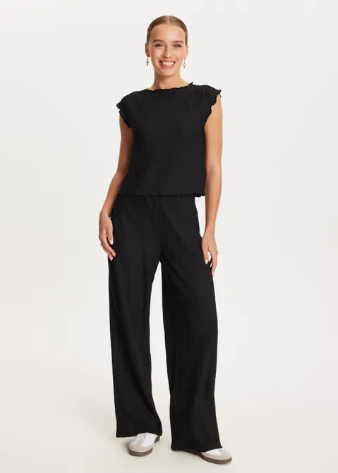 Jersey broek zwart (ZWART)