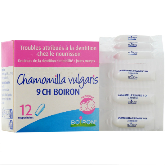 Chamomilla vulgaris 9 CH - Suppositoires