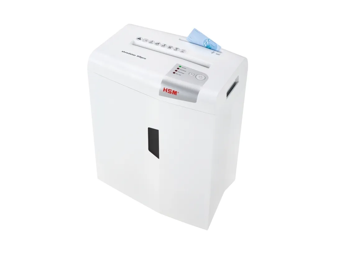 Makulator HSM Shredstar X6pro - krydsmakulering 2x15 mm (P-5)