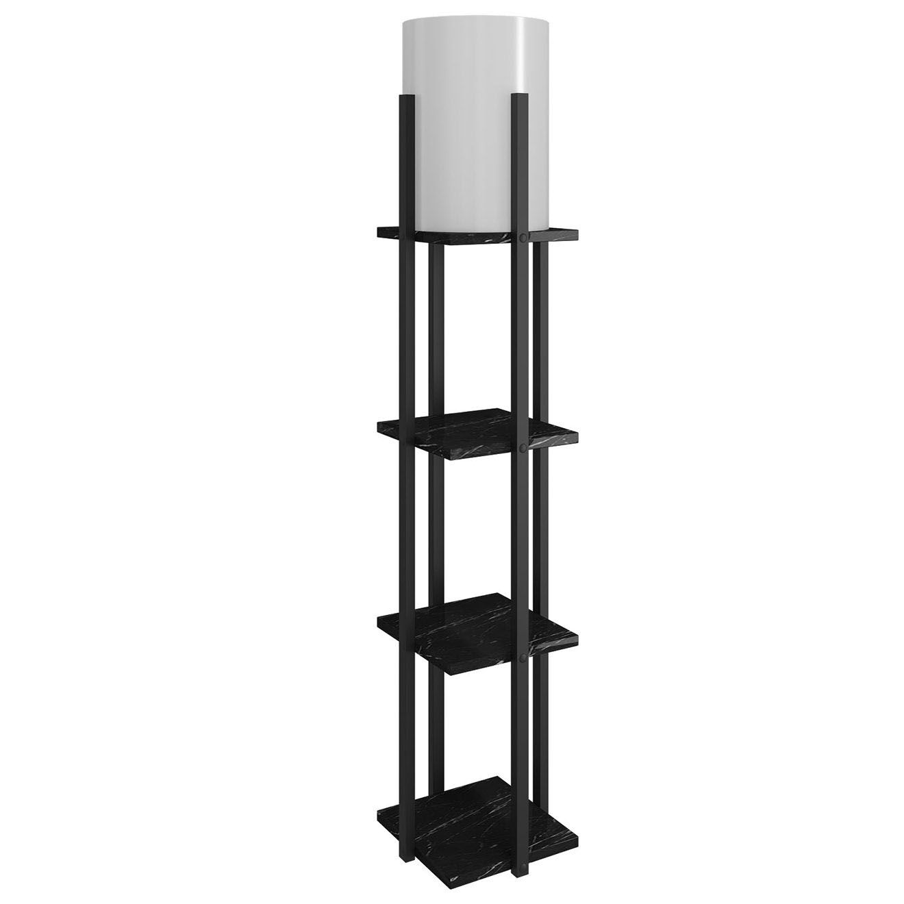 Sheen Lampadaire Nora noir - 135x21 cm