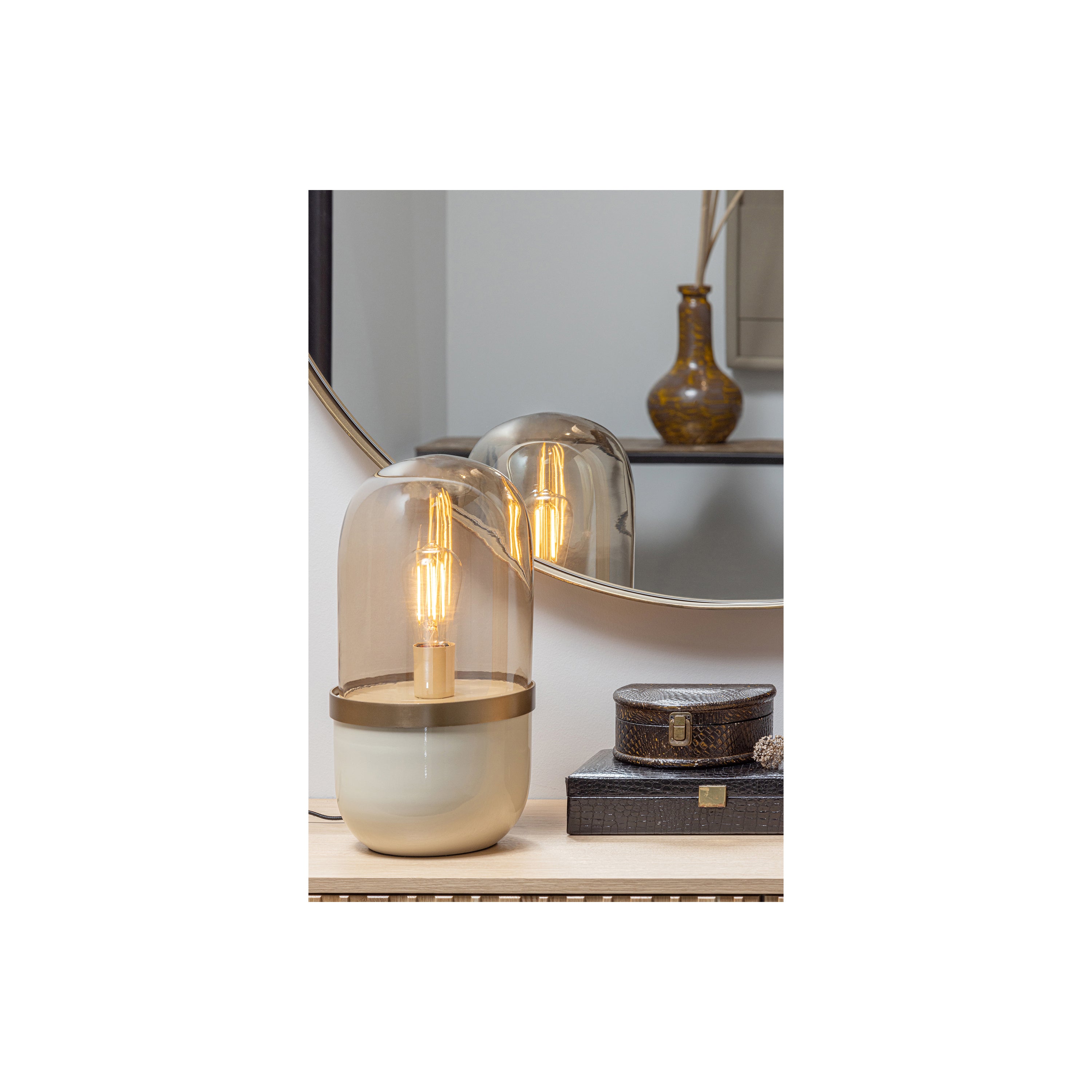 Woood Doutzen Spiegel - Goud - Ã 80 cm