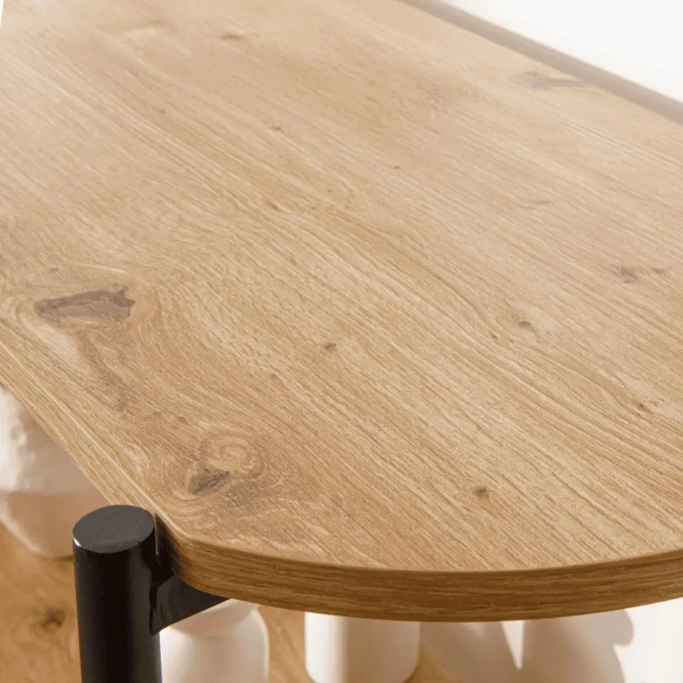 CALICOSY - Wandrek EKLO - Licht hout - 133,5x100x34 cm