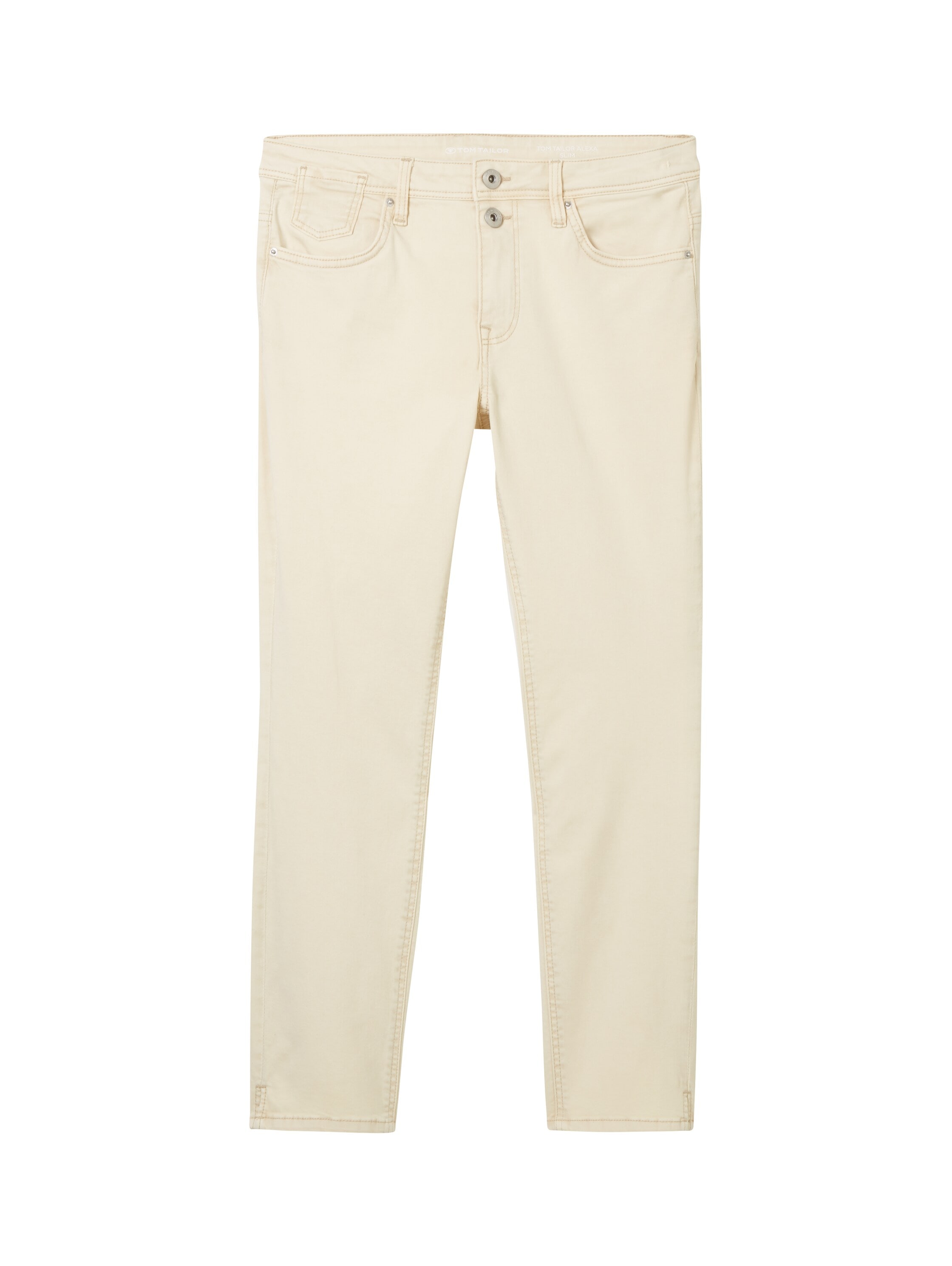TOM TAILOR 7/8-Jeans , mit Doppel-Knopfverschluss