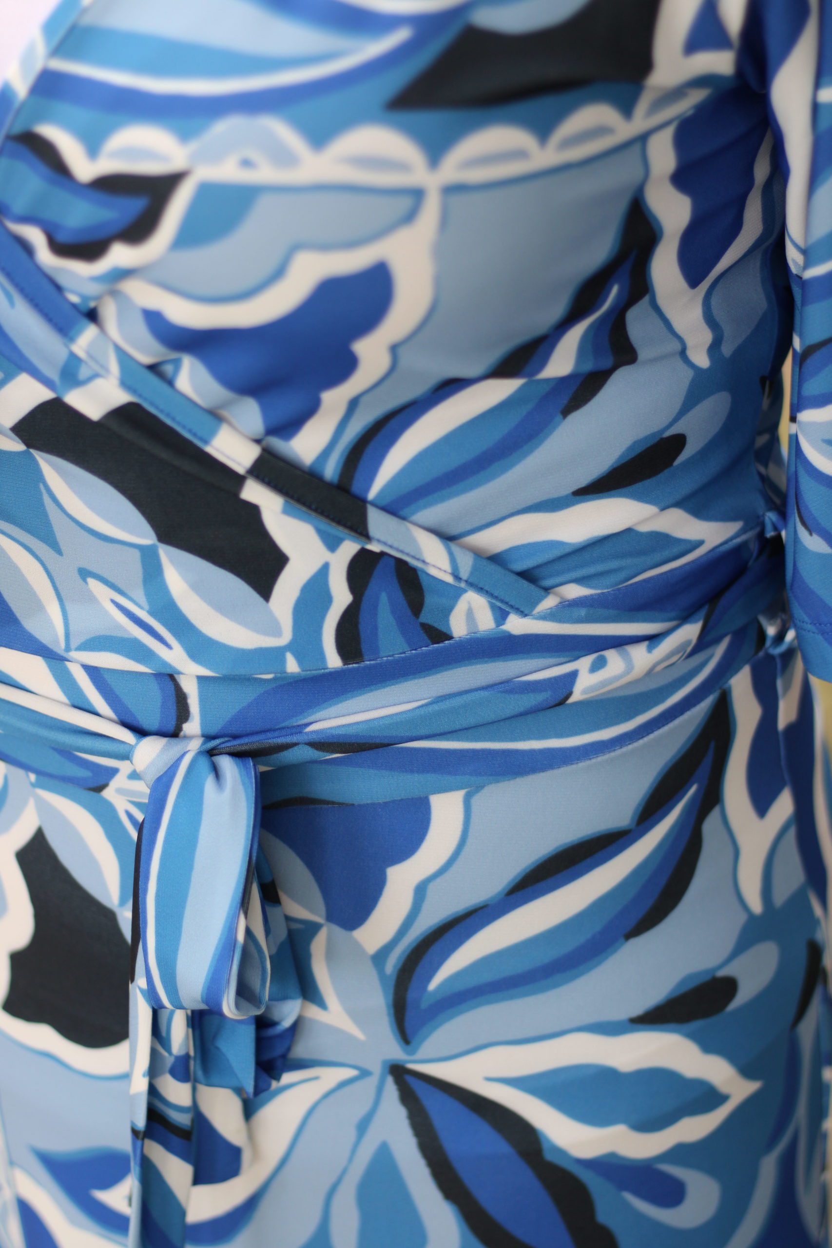 Zoso - Jessica Splendour Printed Dress - Ocean Blue/Blue