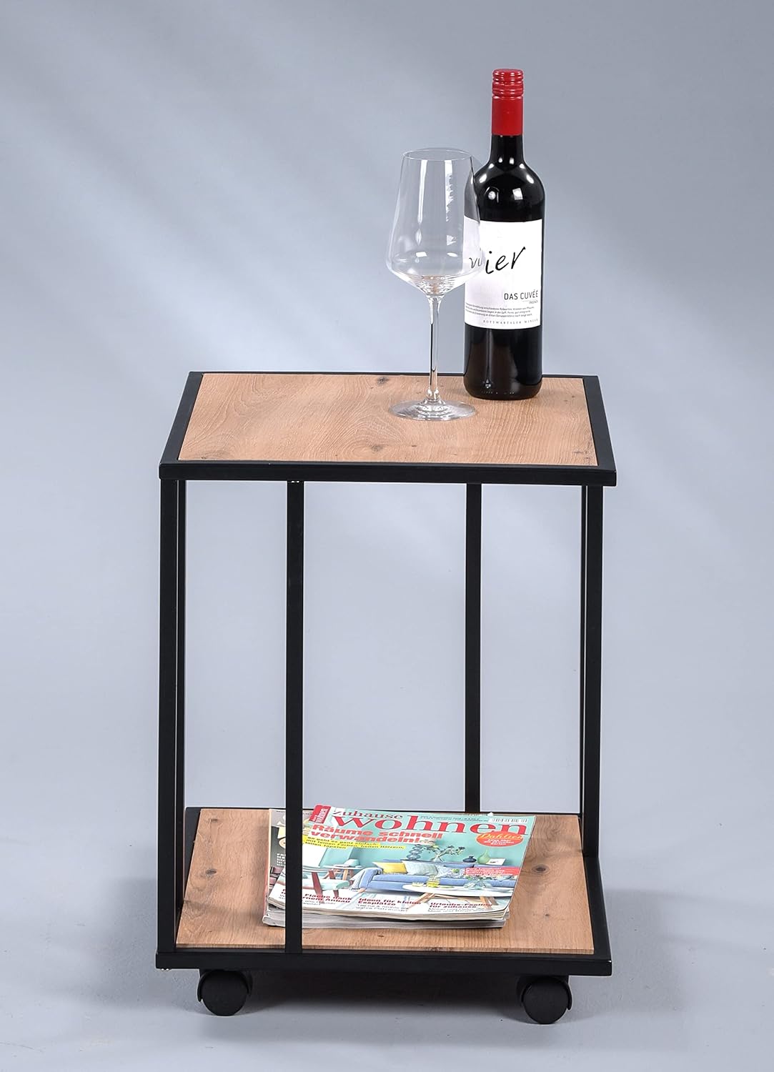 M2 Kollektion Beistelltisch Paris 1 in Artisaneiche, B/H/T = 40x51x40cm