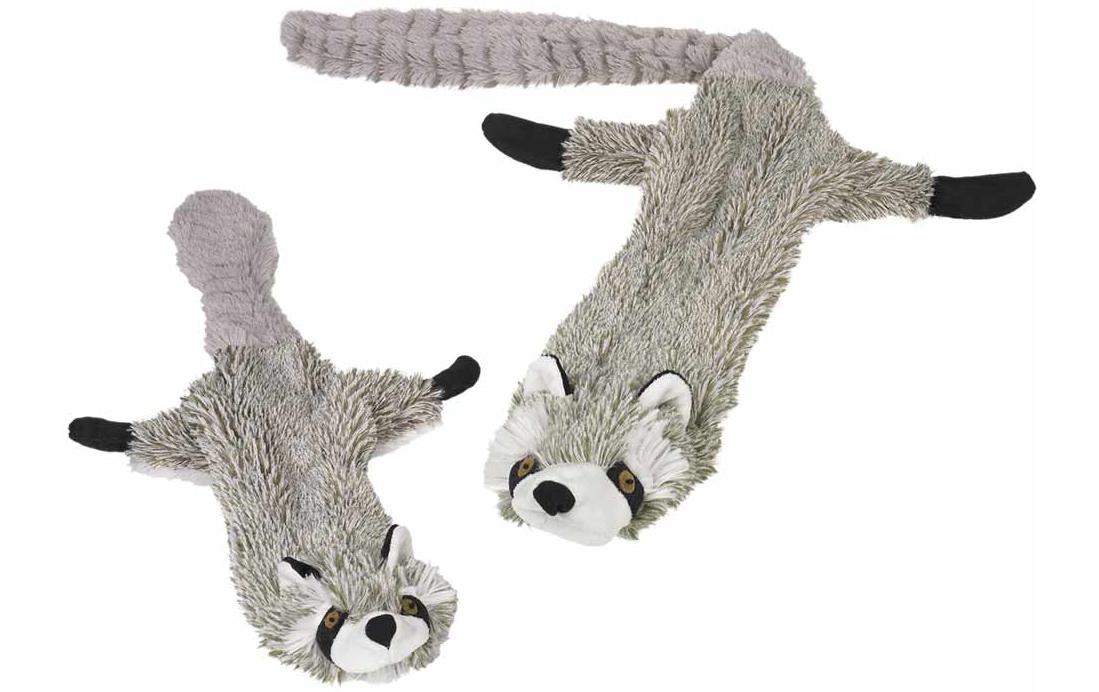 Hunde-Spielzeug Plüsch WaschbärPlüschtier für Hunde - 61 cm