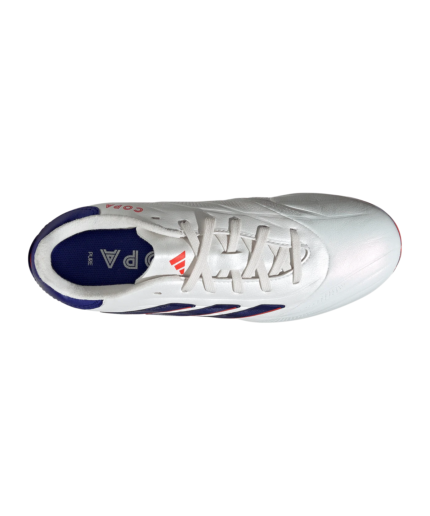 adidas COPA Pure 2 Elite FG Advancement Kids Weiss Blau