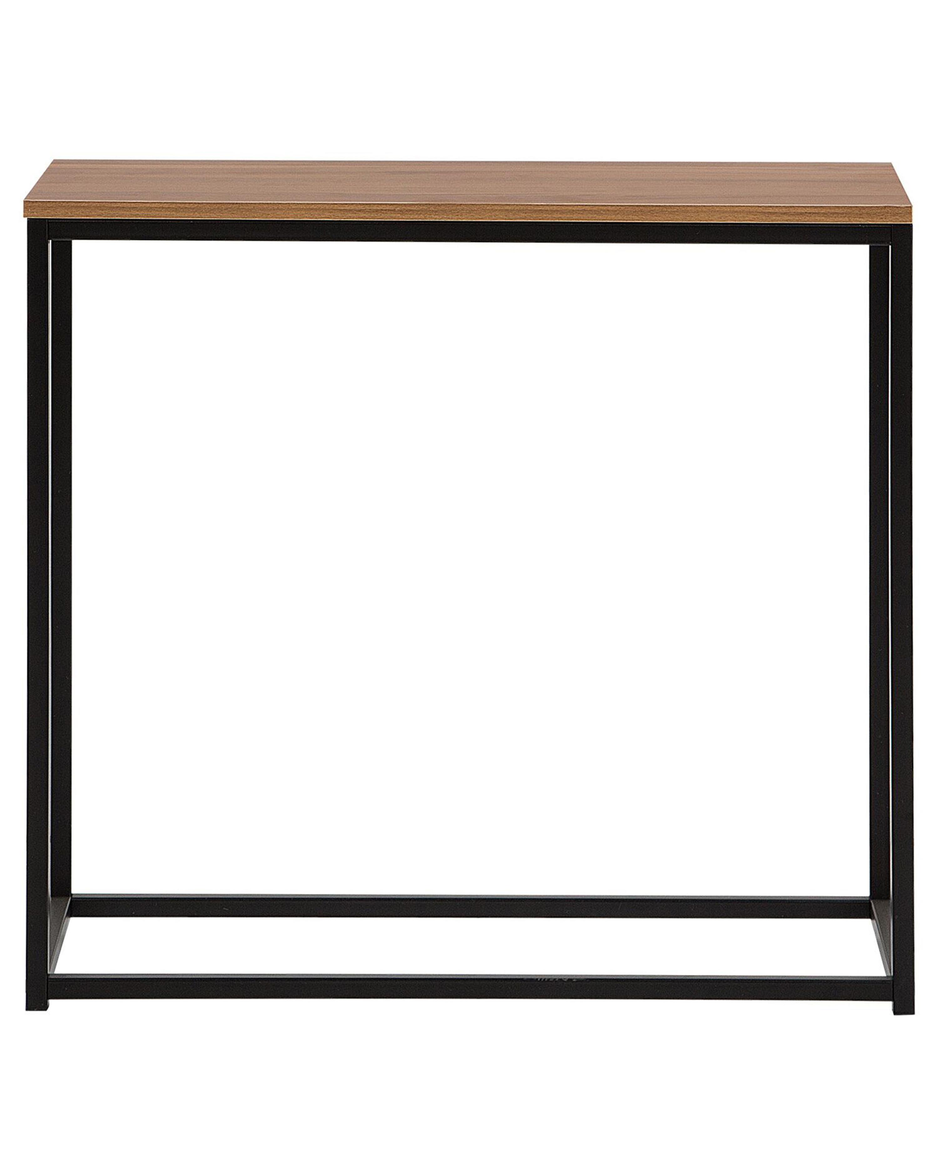 Sidetable DELANO Bruin/zwart
