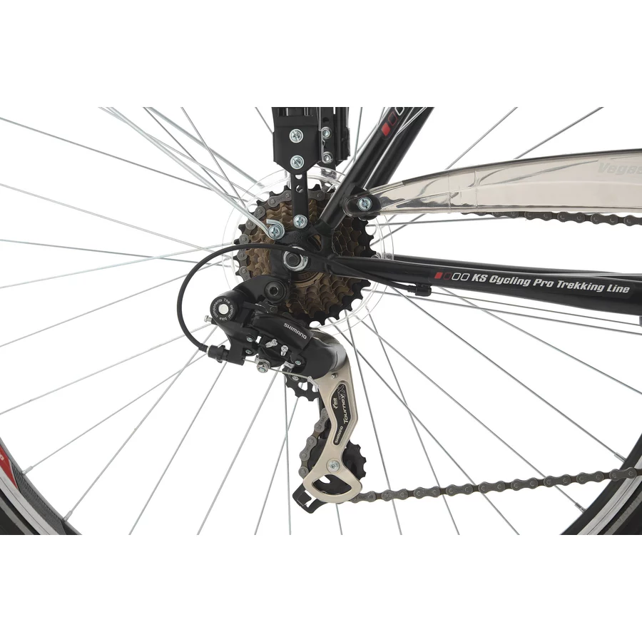 KS Cycling 28  Zoll Trekkingrad Herrenfahrrad Vegas 21 Gänge schwarz