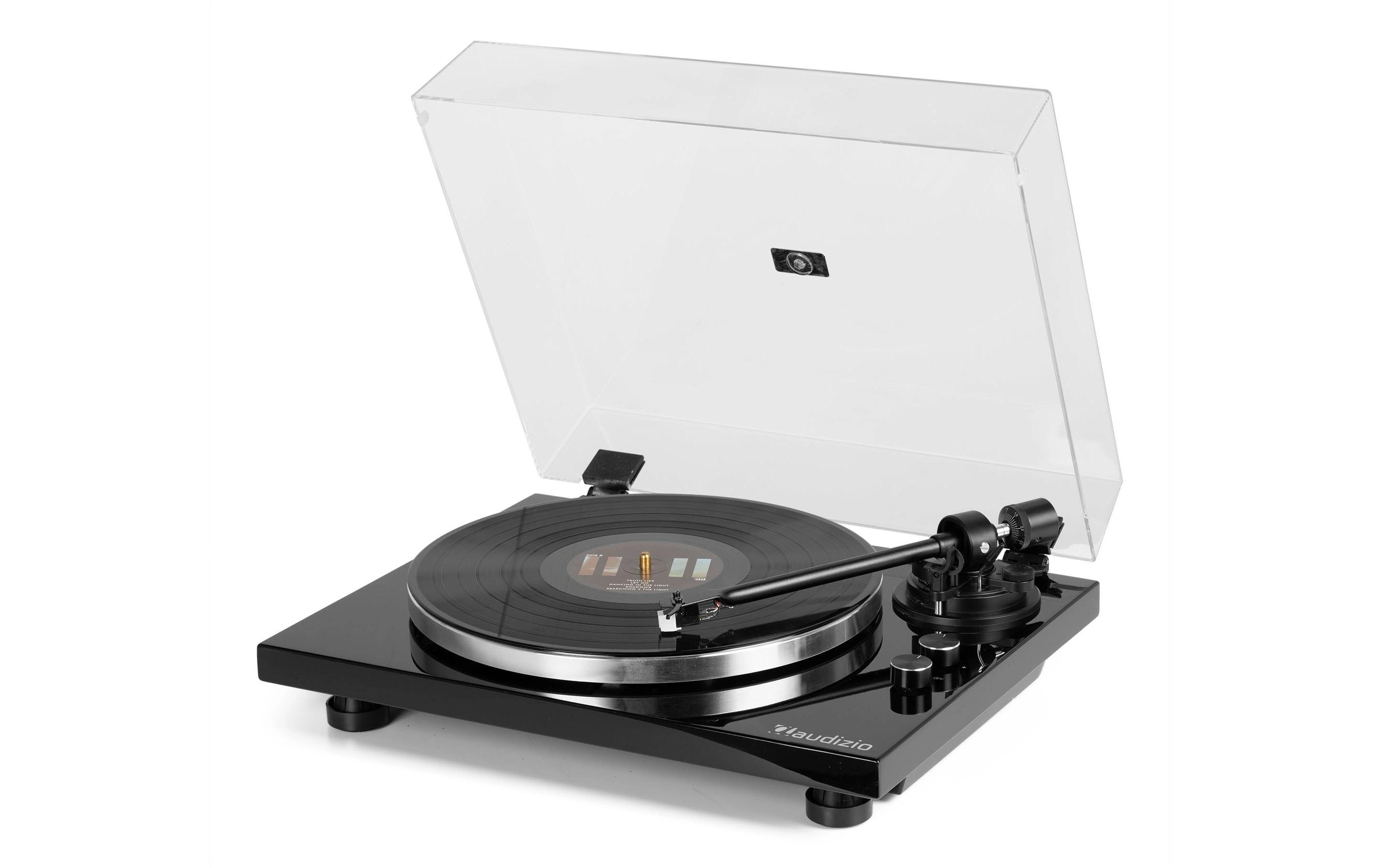 Plattenspieler Toledo Schwarz<br>Premium-HiFi-Plattenspieler