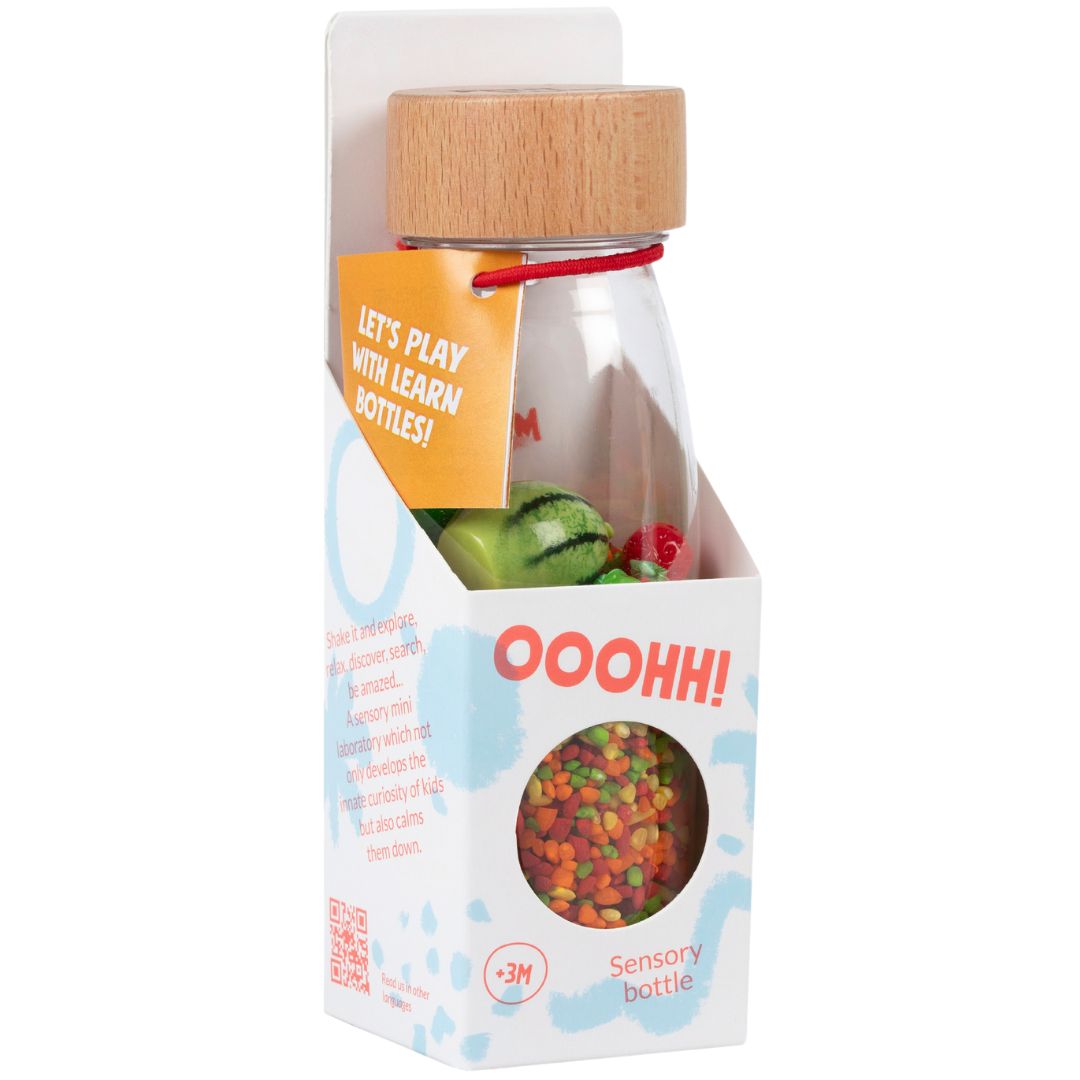 Petit boum sensorische fles learn - fruits