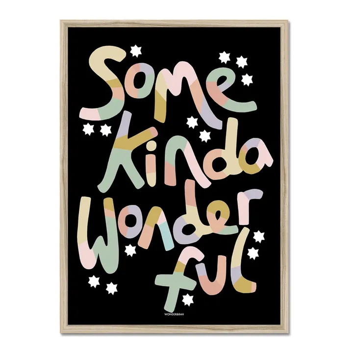 Wonder & Rah Affiche Some Kinda Wonderful