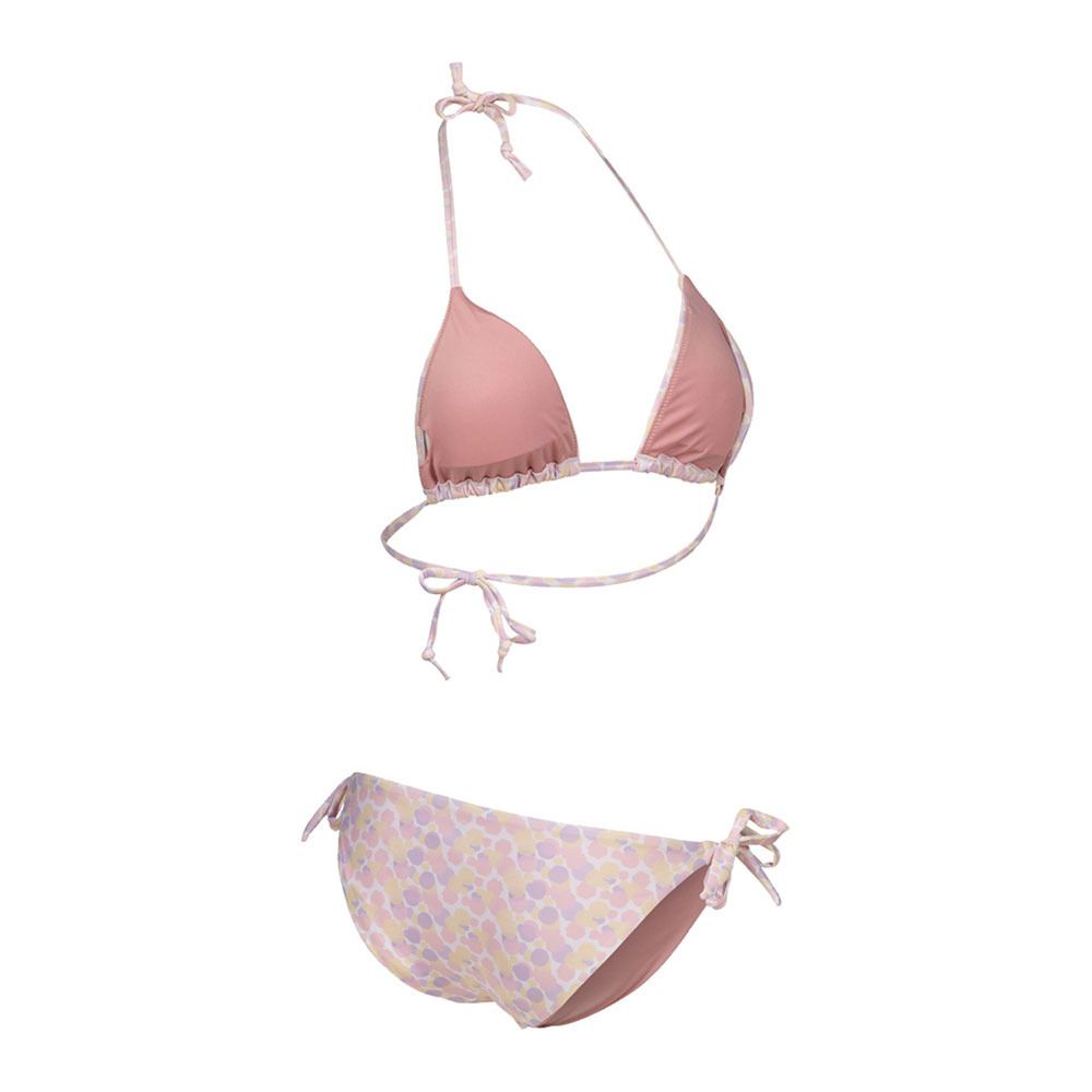 Arena TRIANGLE ALLOVER - Maillot de bain 2 pièces Femme lavanda multi