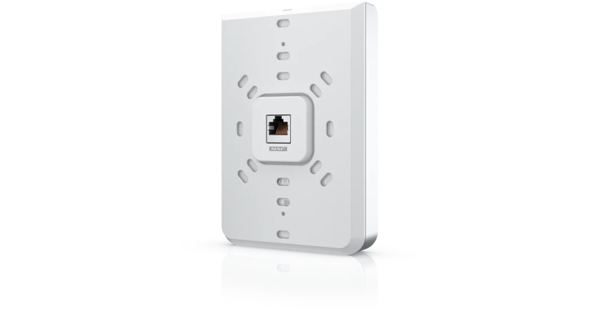 UbiquitiAccess Point U6 In-Wall  (Wit, PoE)