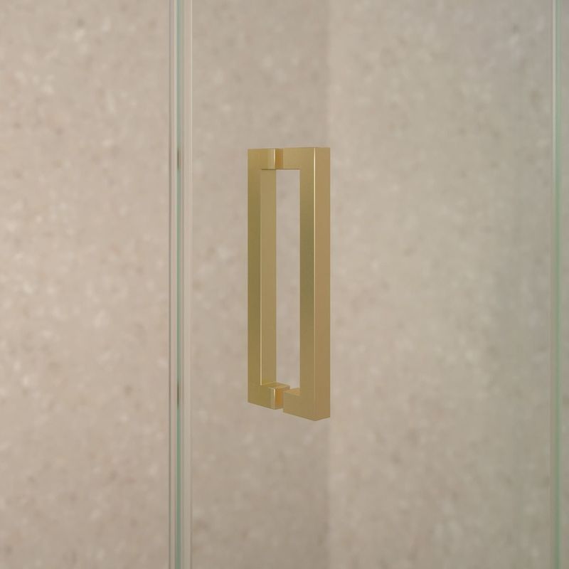 Saniclear - Supreme - Douchecabine - Geborsteld Messing - 120x90cm