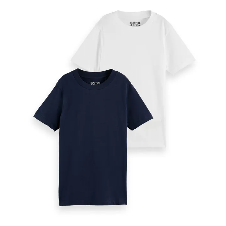 Scotch & Soda Pack 2 T-shirts  | Noir/Blanc