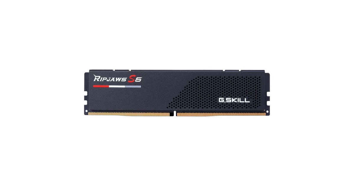 G.Skill32 GB DDR5-6000 kit werkgeheugen  (Zwart, F5-6000J2836G16GX2-RS5K, Ripjaws S5, XMP)