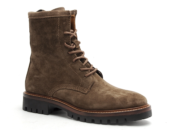 Alpe boots bottine plates femme 2610 gris