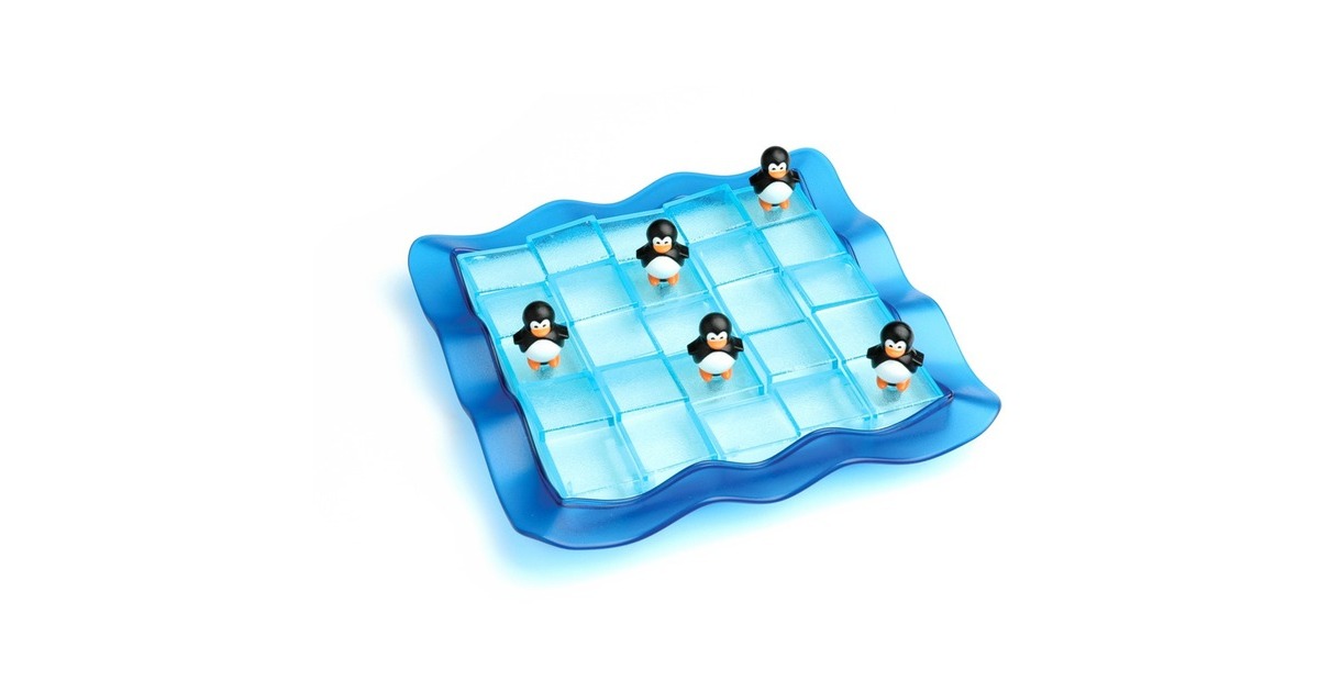 SmartGamesPenguins on Ice Denkspel  (Nederlands, 1 speler, Vanaf 6 jaar, 80 opdrachten)
