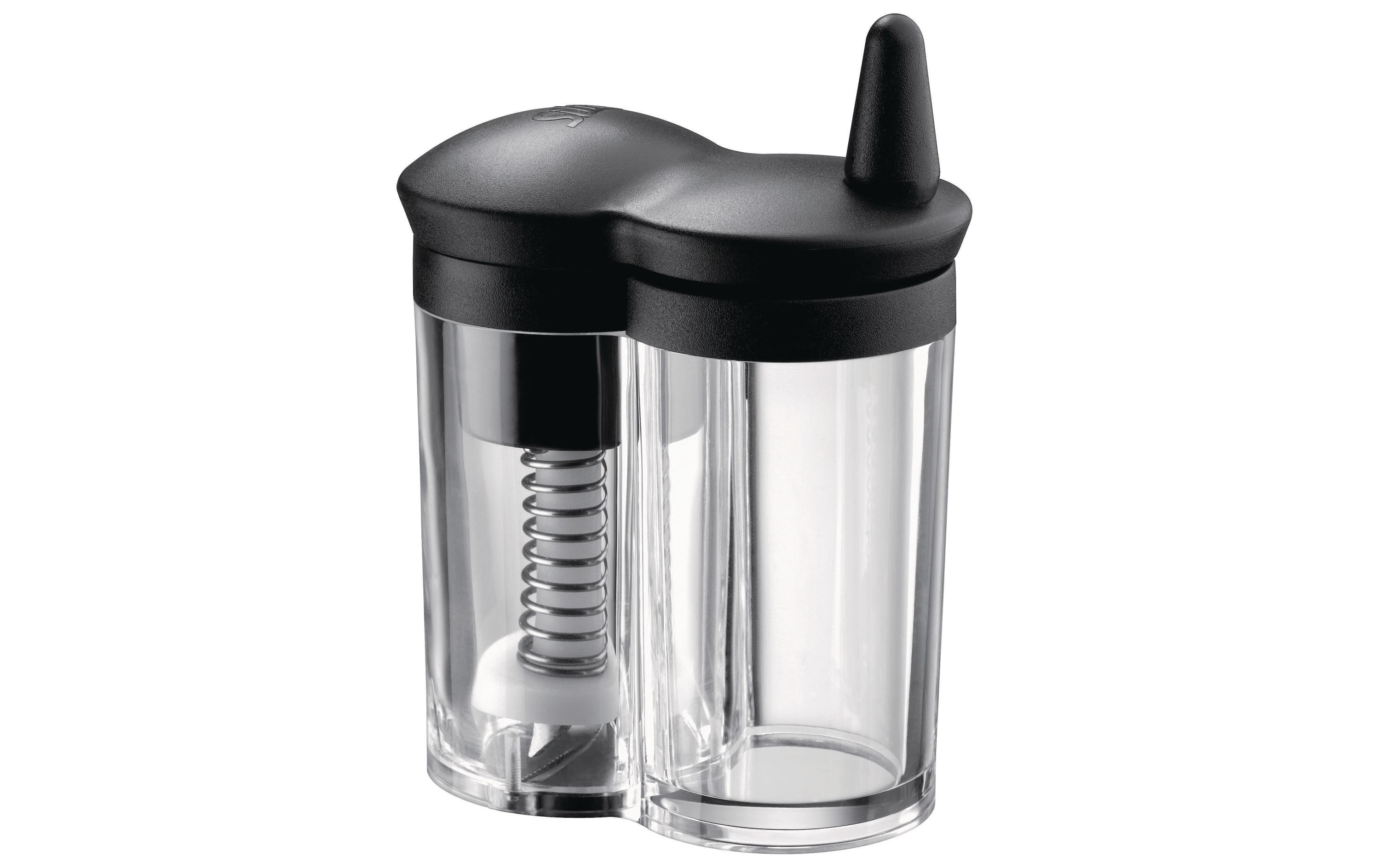 Muskatmühle Mulino 10 cm, TransparentMit hochwertiger Edelstahlreibfläche
