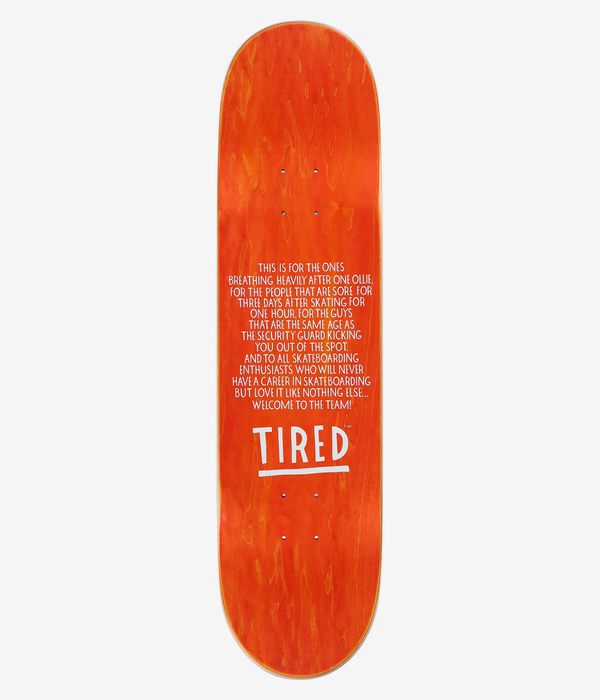 Tired Skateboards Clown 8.125
