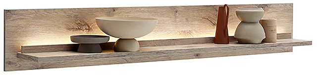 MCA furniture Wandboard »SANTERNO Wandboard« Deko-Wandregal, Bücherregal, 1 Ablageboden, modern, Breite 150 cm