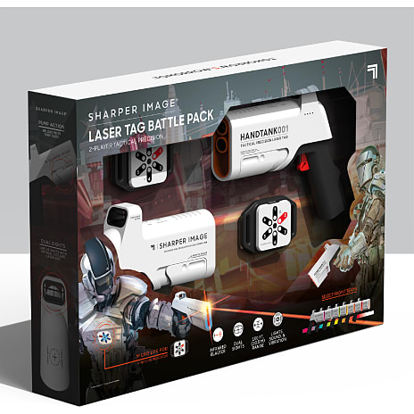 Sharper image laser tag battle pak