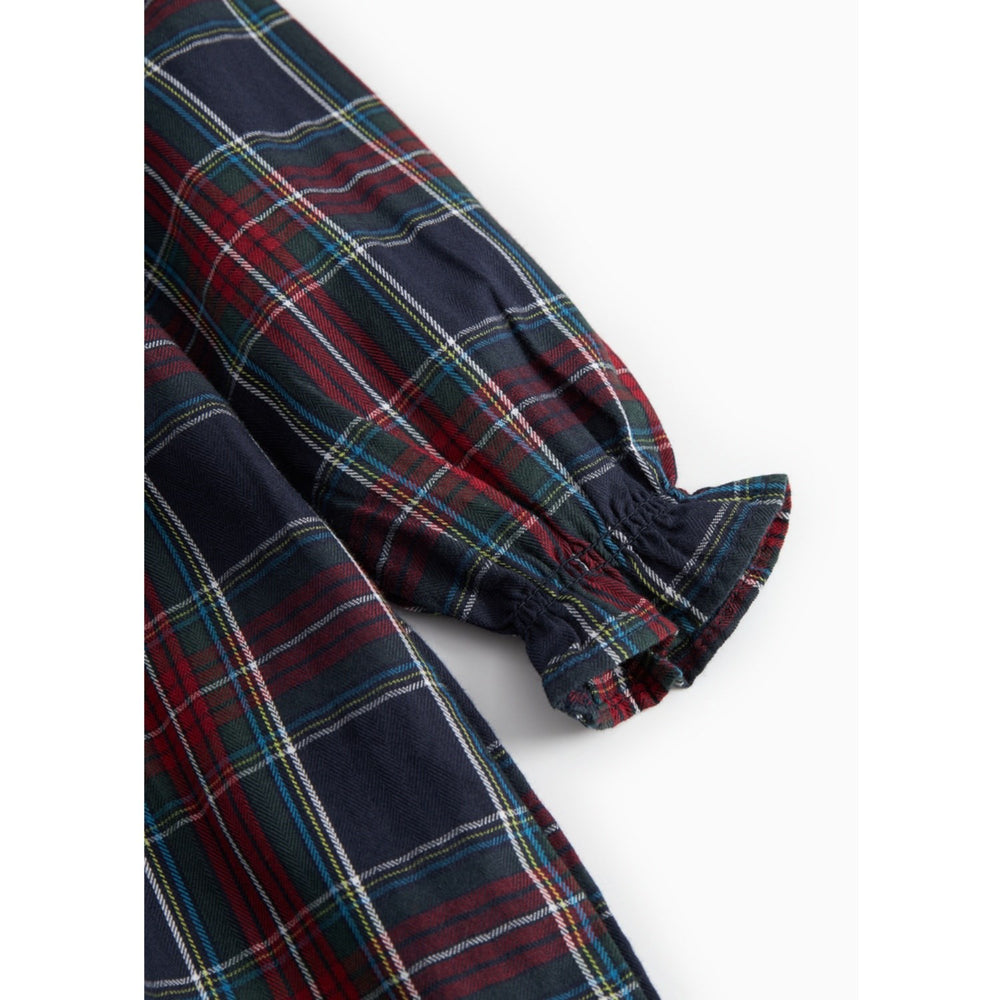 Køb MarMar Check Pilot Navy Check Dulla B LS Kjole