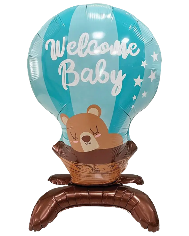 Folieballon på fod 66 cm - 