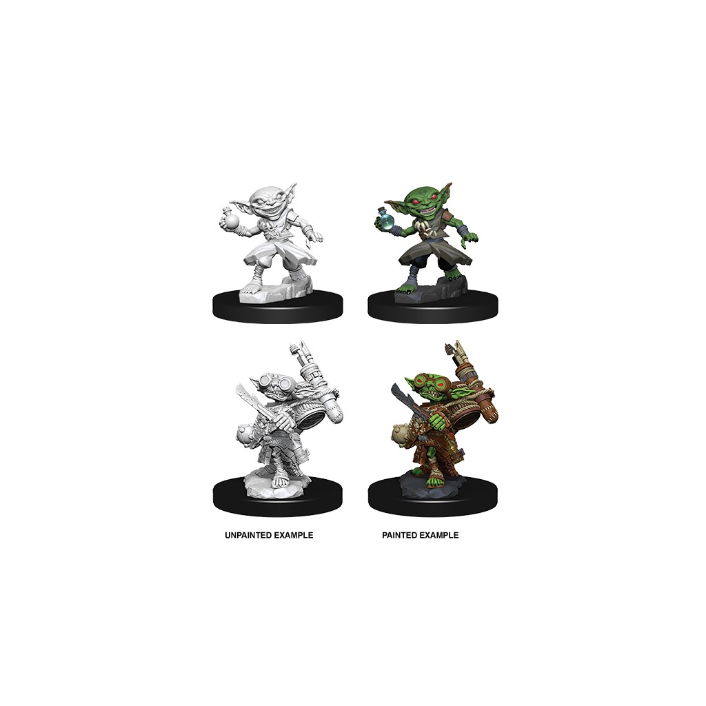 Pathfinder Deepcuts Unpainted Miniatures: Male Goblin Alchemist